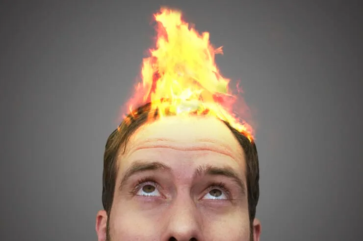 Why do I keep smelling burnt hair in my house?