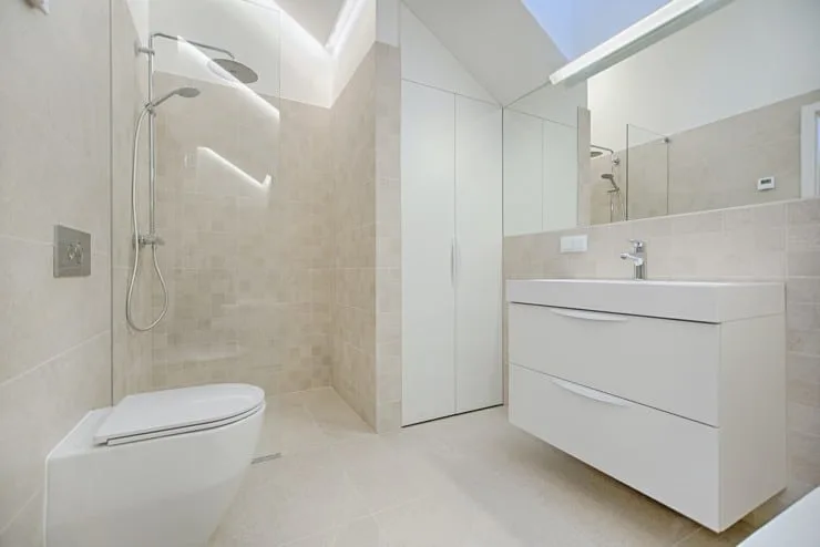 How big should your mirror be compared to your vanity?